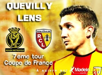 Coupe de France 7e tour US Quevilly RC Lens
