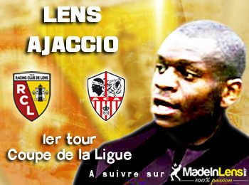 Coupe de la Ligue RC Lens AC Ajaccio