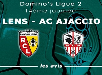 14 RC Lens AC Ajaccio Avis