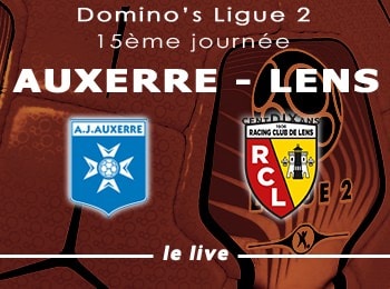 15 AJ Auxerre RC Lens Live