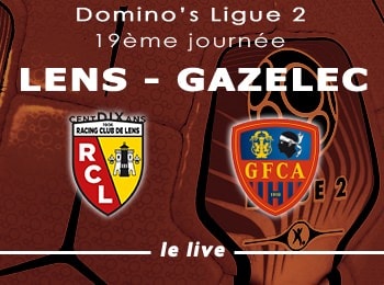19 RC Lens Gazelec GFC Ajaccio Live