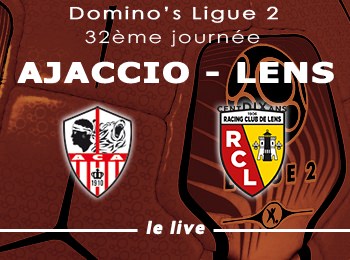 32 AC Ajaccio RC Lens Live
