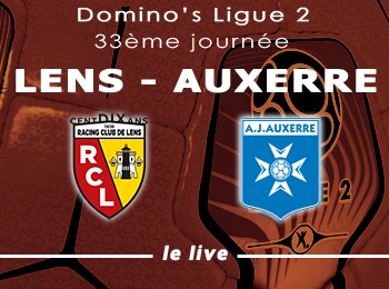 33 RC Lens AJ Auxerre Live