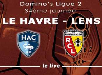 34 Le Havre RC Lens Live