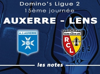 15 AJ Auxerre RC Lens Notes
