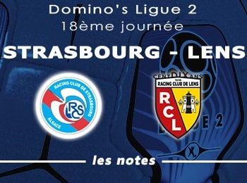 18 RC Strasbourg RC Lens Notes
