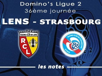 36 RC Lens RC Strasbourg Notes
