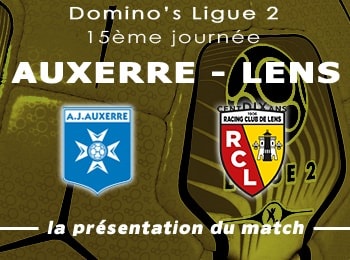15 AJ Auxerre RC Lens Presentation