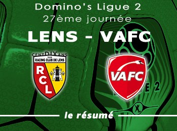 27 RC Lens Valenciennes VAFC Resume