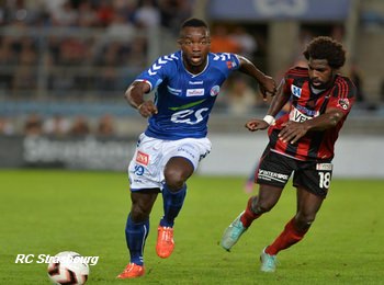 Stephane Bahoken RC Strasbourg RC Lens