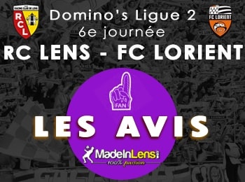 06 RC Lens FC Lorient avis