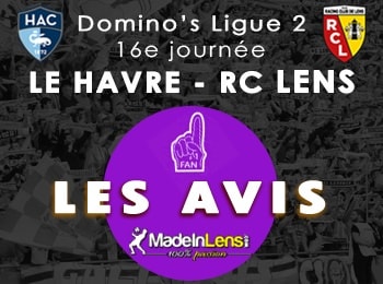 16 Le Havre RC Lens avis