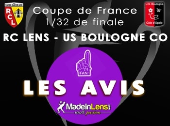 Coupe de France 32e finale RC Lens Boulogne USBCO Avis
