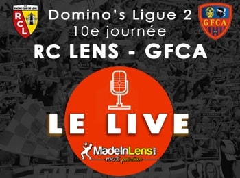 10 RC Lens GFC Ajaccio live