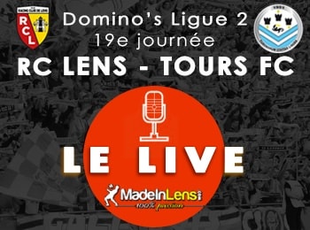 19 RC Lens Tours FC live