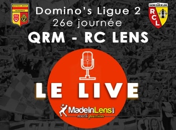 26 Quevilly Rouen Metropole RC Lens live