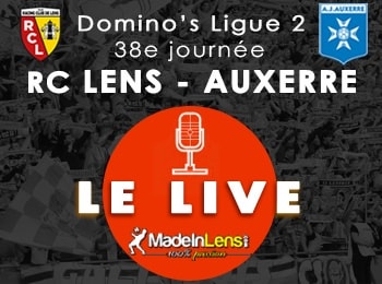 38 RC Lens AJ Auxerre live
