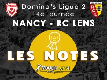 14 AS Nancy Lorraine RC Lens notes