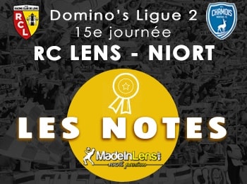 15 RC Lens Chamois Niortais Niort notes