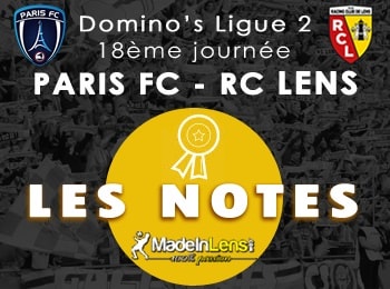 18 Paris FC RC Lens Notes