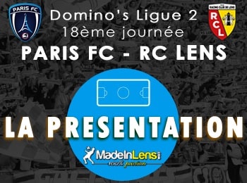 18 Paris FC RC Lens Presentation
