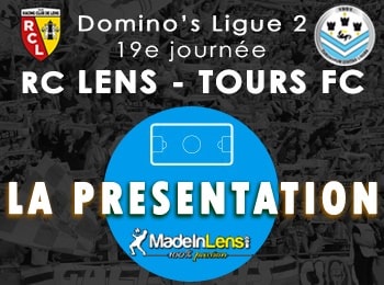 19 RC Lens Tours FC presentation