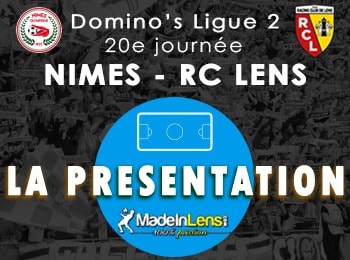 20 Nimes Olympique RC Lens presentation