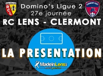 27 RC Lens Clermont Foot presentation