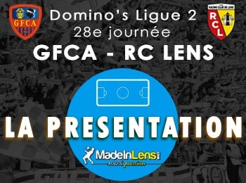 28 GFC Ajaccio RC Lens presentation