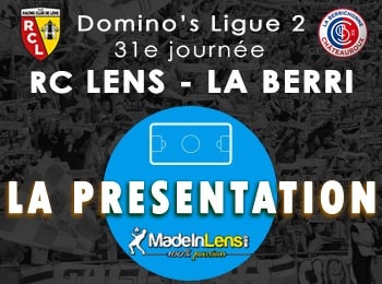 31 RC Lens Berrichonne Chateauroux presentation