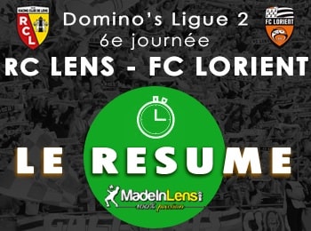06 RC Lens FC Lorient resume