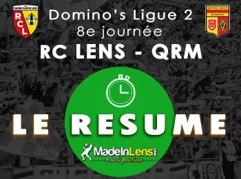 08 RC Lens Quevilly Rouen Metropole resume