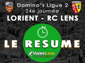 24 FC Lorient RC Lens resume