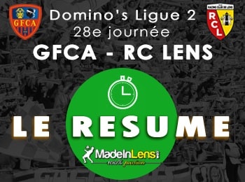 28 GFC Ajaccio RC Lens resume