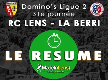 31 RC Lens Berrichonne Chateauroux resume