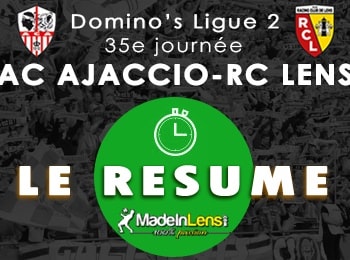 35 AC Ajaccio RC Lens resume