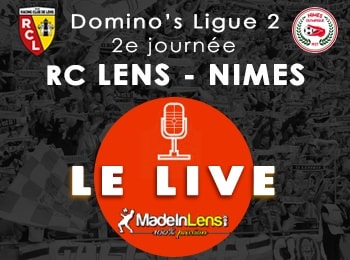 02 RC Lens Nimes Olympique live