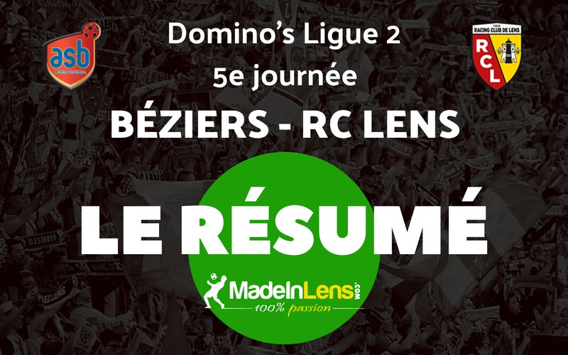 05 AS Beziers RC Lens Resume