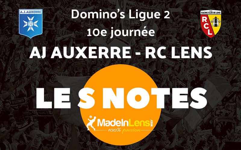 10 AJ Auxerre RC Lens Notes