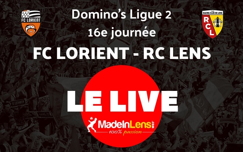 16 FC Lorient RC Lens Live