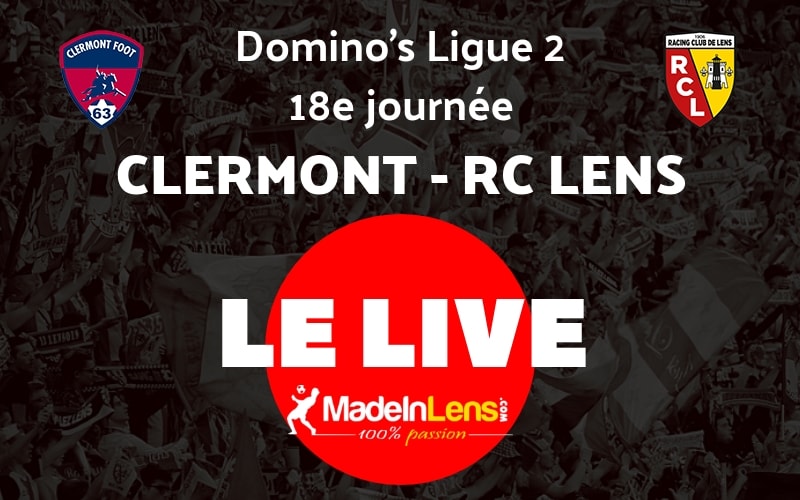 18 Clermont RC Lens Live
