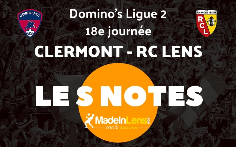 18 Clermont RC Lens Notes