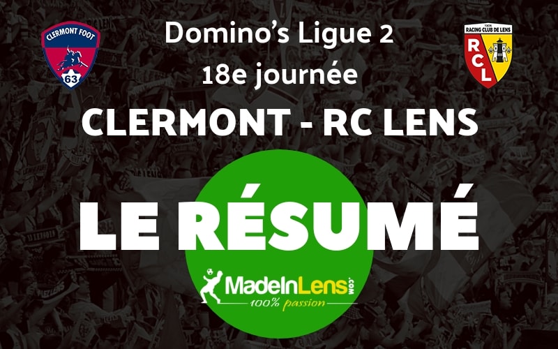 18 Clermont RC Lens Resume
