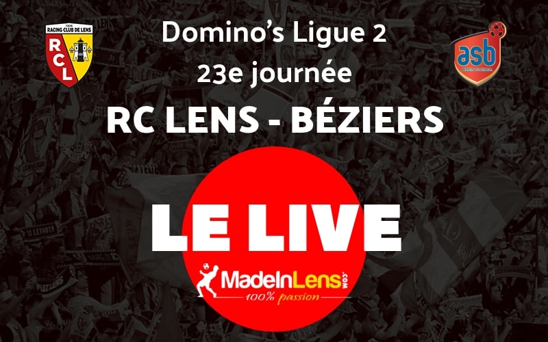 23 RC Lens AS Beziers Live