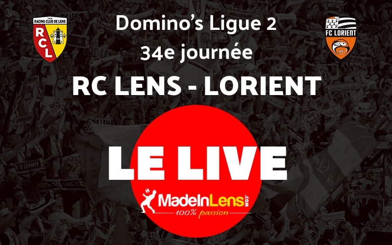 34 RC Lens Lorient Live