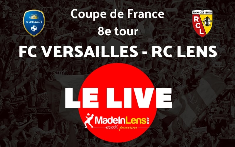 CDF 8e FC Versailles RC Lens Live