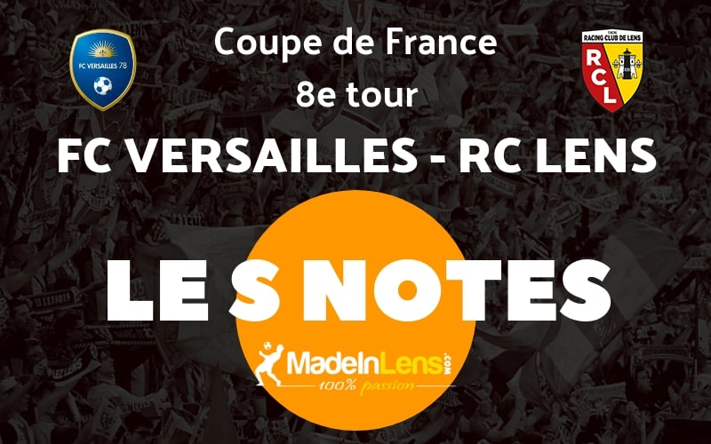 CDF 8e FC Versailles RC Lens Notes