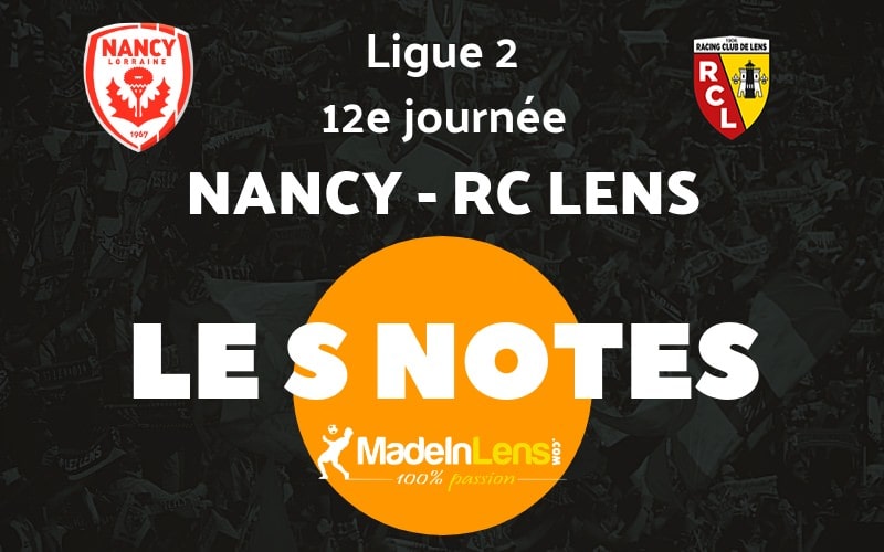 12 AS Nancy Lorraine RC Lens notes