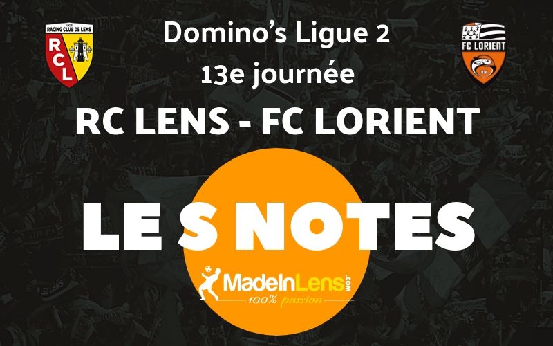 13 RC Lens FC Lorient Notes
