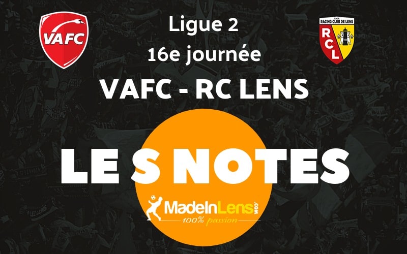 16 Valenciennes VAFC RC Lens notes